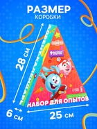 Адвент - календарь «Смешарики», детский, 9 окошек с подарками: 9 опытов - Фото 4