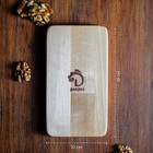 Менажница Доляна, 18×10 см, 2 секции, дерево берёза, пропитана маслом - Фото 5