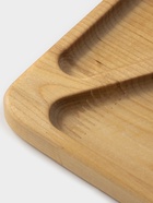 Менажница Доляна «Авеллино», 18×18×1.8 см см, 2 секции, дерево берёза, пропитана маслом - Фото 3