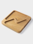 Менажница Доляна «Авеллино», 18×18×1.8 см см, 2 секции, дерево берёза, пропитана маслом - Фото 3