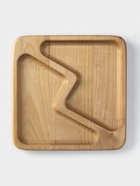 Менажница Доляна «Авеллино», 18×18×1.8 см см, 2 секции, дерево берёза, пропитана маслом - Фото 4