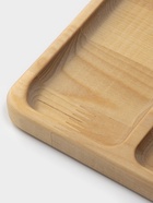 Менажница Доляна «Мачерата», 18×18×1.8 см, 3 секции, дерево берёза, пропитана маслом - Фото 3