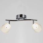 Светильник Aquarius, 2×5 Вт LED, хром - фото 50615616