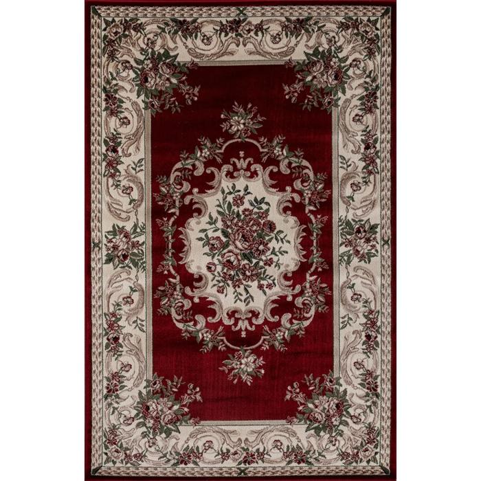 Ковёр прямоугольный Merinos Colizey, размер 100x200 см, цвет red - Фото 1