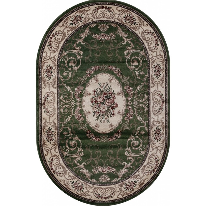 Ковёр овальный Merinos Colizey, размер 100x200 см, цвет green - Фото 1
