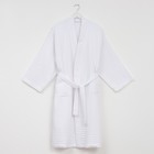 Халат вафельный женский удлинённый Этель «Boho» размер 42-44, цвет белый, 100% хлопок, 290 г/м² - Фото 7