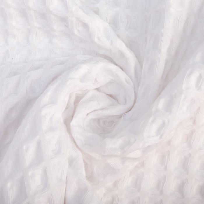 Халат вафельный мужской удлиненный Этель "Boho" размер 46-48, цвет белый, 100% хлопок, 290 г/м2 - фото 1895556938