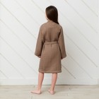 Халат вафельный детский Крошка Я "Boho" размер 30 (98-104 см) цвет мокко, 100% хлопок 290 г/м2 - фото 26405780 Халат вафельный детский Крошка Я "Boho" размер 30 (98-104 см) цвет мокко, 100% хлопок 290 г/м2 - фото 26405780