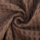Халат вафельный женский удлинённый Этель "Boho" размер 42-44, цвет мокко, 100% хлопок, 290 г/м2 - Фото 6