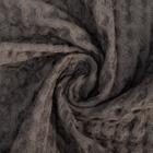 Халат вафельный женский удлинённый Этель "Boho" размер 42-44, цвет светло-серый, 100% хлопок, 290 г/м2 - Фото 6