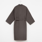 Халат вафельный мужской удлиненный Этель «Boho» размер 46-48, цвет светло-серый, 100% хлопок, 290 г/м² - Фото 14