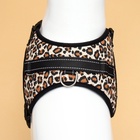 Шлейка К7, размер XL, ОГ 74-92 см, вес 28-47.5 кг, мягкая, светоотражающая, леопард - Фото 6