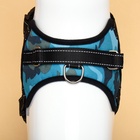 Шлейка К7, размер S, ОГ 44-55 см, вес 5-9 кг, мягкая, светоотражающая, голубая - Фото 6