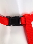 Комплект для кошек, ширина 1 см, ОШ 16.5-27 см, ОГ 21-35 см, поводок 120 см, красный - Фото 7