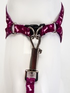 Комплект "Классика", поводок 120 х 1 см, ОГ 28-47 см, фиолетовый - Фото 6