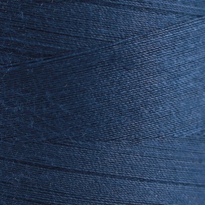 Нитки 50/2, 5000 м, цвет тёмно-синий №2218