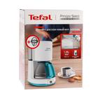 Кофеварка Tefal CM 272132, капельная, 1000 Вт, бело-зеленая - Фото 6