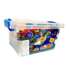 УЦЕНКА (Сломан контейнер) Набор инерционных машин «Город», коврик и дорожные знаки - Фото 7