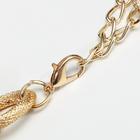 Колье "Цепь" овалы, цвет золото, L=45 см - фото 26599809