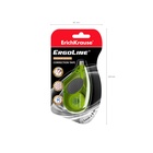 Корректирующая лента 5 мм × 8 м, ErichKrause ErgoLine, с резиновой вставкой, корпус салатовый, блистер - Фото 8