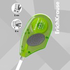 Корректирующая лента 5 мм × 8 м, ErichKrause ErgoLine, с резиновой вставкой, корпус салатовый, блистер - Фото 2