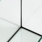 Аквариум «Телевизор» с крышкой, 115 л, 93×32×42/47 см, чёрный - Фото 5