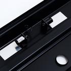 Аквариум «Телевизор» с крышкой, 115 л, 93×32×42/47 см, чёрный - Фото 8