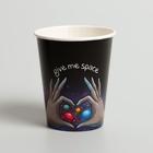 Набор бумажной посуды «Космического Дня Рождения», 6 тарелок, 6 стаканов, 1 гирлянда - фото 37550687