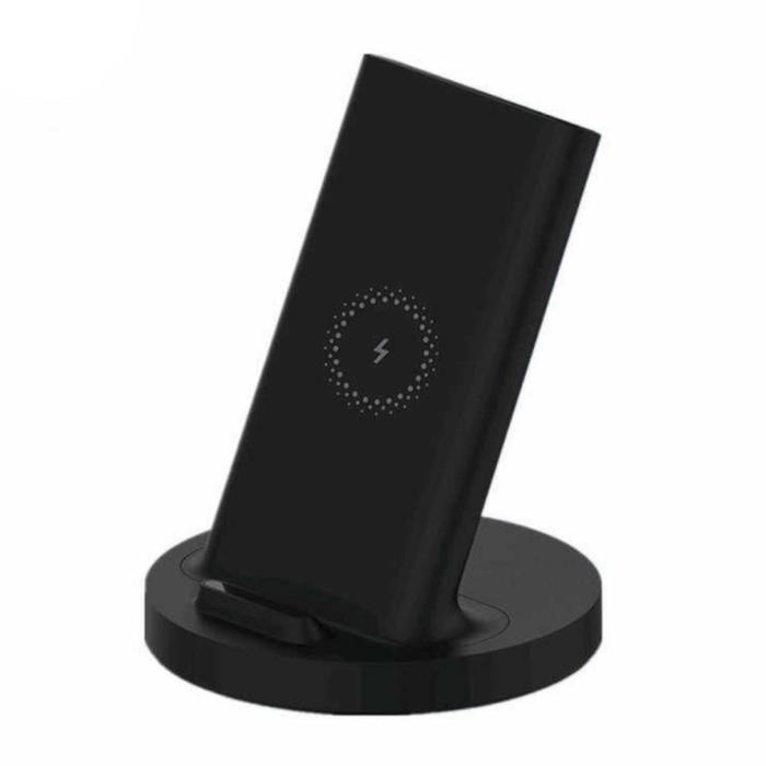 Беспроводное зарядное устройство Xiaomi Mi Wireless Charging Stand (GDS4145GL), 20Вт, черное - Фото 1