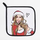 Прихватка I am hot 19х19 саржа,100% х/л,ватин 250г/м2 - фото 24069410