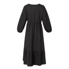 Платье женское миди MIST plus-size, р.54, черный 7338205 - фото 13990923