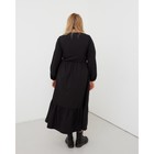Платье женское миди MIST plus-size, р.54, черный 7338205 - фото 13990914