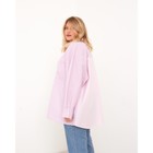 Рубашка женская MIST plus-size, one size, розовый/фиолетовый - фото 51963024
