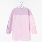 Рубашка женская MIST plus-size, one size, розовый/фиолетовый - фото 51963030