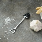 Ложка десертная Magistro «Лопата», длина 15.5 см, нержавеющая сталь, серебристая - Фото 5