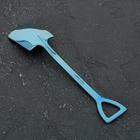 Десертная ложка Magistro «Лопата», длина 15.5 см, нержавеющая сталь, синяя - Фото 2