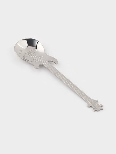 Ложка десертная из нержавеющей стали Magistro «Гитара», длина 12 см, цвет серебряный