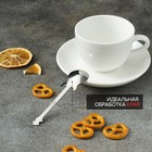 Ложка десертная из нержавеющей стали Magistro «Гитара», длина 12 см, цвет серебряный - Фото 3