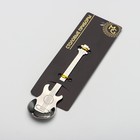 Ложка десертная из нержавеющей стали Magistro «Гитара», длина 12 см, цвет серебряный - Фото 8