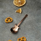 Ложка десертная из нержавеющей стали Magistro «Гитара», длина 12 см, цвет бронзовый - Фото 5