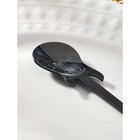 Ложка десертная Magistro «Гитара», длина 12 см, нержавеющая сталь, чёрная - Фото 2