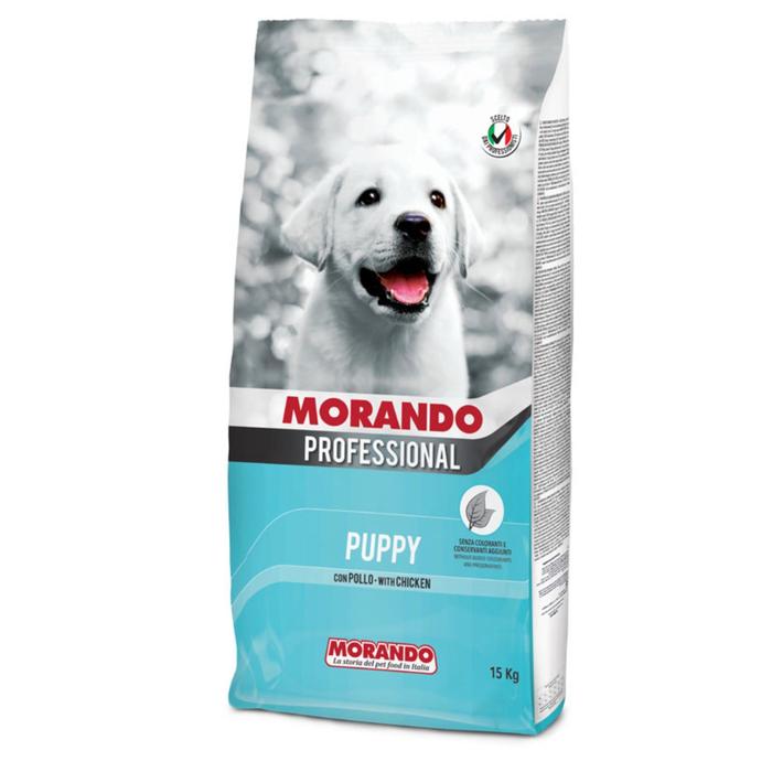 Сухой корм Morando Professional Cane для щенков, курица, 15 кг - Фото 1