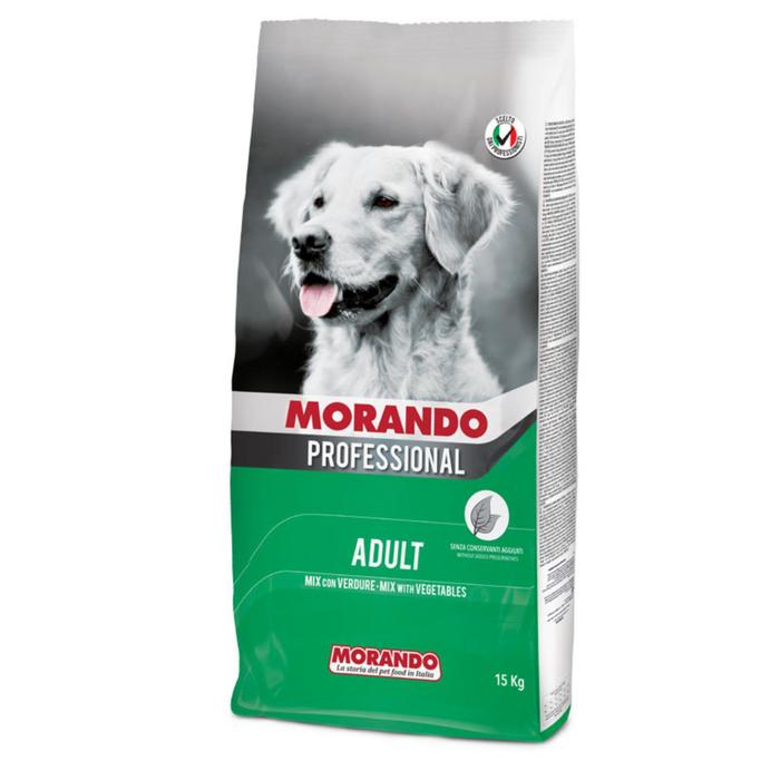 Сухой корм Morando Professional Cane для собак, с овощами, 15 кг - Фото 1