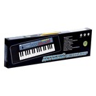 Синтезатор «Детский», 37 клавиш, с микрофоном, цвет чёрный - Фото 8