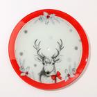 Двухъярусное блюдо «Новый год», 25 см - фото 48702094