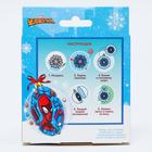 Набор для творчества «Елочный шар под раскраску», Человек паук - Фото 4