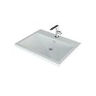 Тумба напольная «Домино» 3D, под раковину Andrea 58, без ящика, 560×475×820 мм, цвет белый - Фото 3