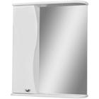 Зеркало шкаф для ванной комнаты «Айсберг. Волна 60», левый, 616×700 мм - Фото 1