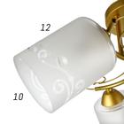 Люстра 1082/3GD 40Вт Е27 золото 48х48х24 см BayerLux - фото 21372478