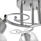 Люстра 1082/3SL 40Вт Е27 серебро 48х48х24 см BayerLux - Фото 4